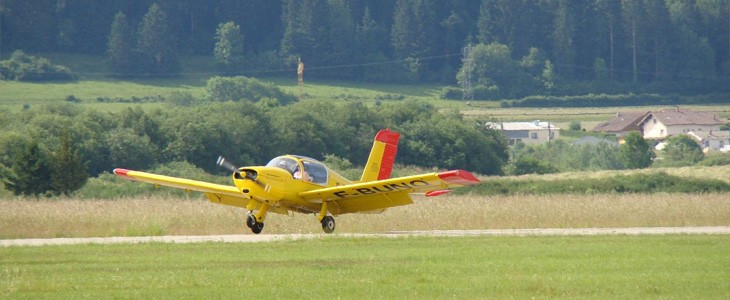 Initiation pilotage avion Besançon