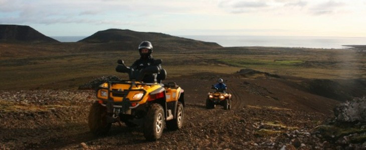 Randonnée en quad panorama d'Islande