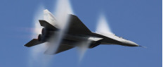 vol supersonique en avion de chasse