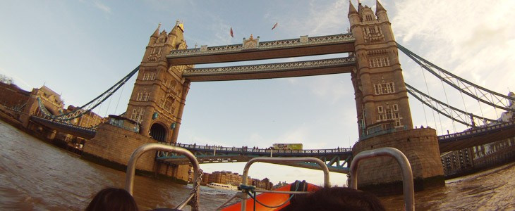Week-end à Londres + speedboat sur la Tamise