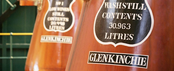 Visite guidée de la distillerie Glenkinchie + dégustation de whisky