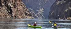 Excursion en kayak dans le Black Canyon, Las Vegas