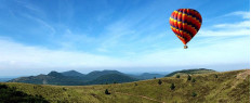 Vol en montgolfière privé proche Manosque, Alpes-de-Haute-Provence