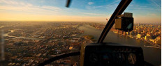 Pilotage hélicoptère R44 New York USA