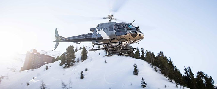 Vol en hélicoptère Tour du Mont Blanc depuis Les Arcs