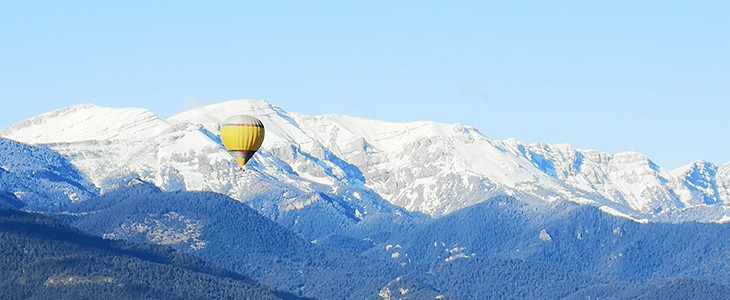 Vol en montgolfière Cerdagne Pyrénées Orientales
